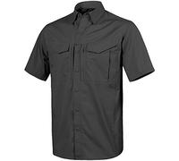 Helikon-Tex Chemise Defender Mk2 PolyCotton Ripstop Manches courtes Noir XXL