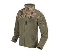 Helikon Hommes Infanterie Duty Toison Veste Olive Vert/PL Woodland taille S