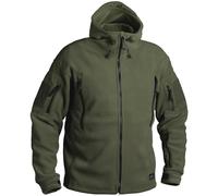 HELIKON HOMMES PATRIOT TACTICAL MOLLETON CHAUD CAPUCHE VESTE POLAIRE RANDONNÉE O