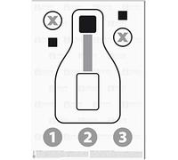 Helikon Pistolet Cible PXQT (100 Pack)