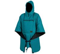 Helikon Swagman Roll Isolé Poncho Manteau Capuchon Climashield Apex Aqua Blue