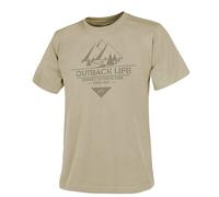 Helikon T-shirt Outback Life Homme Coupeconfortable Respirant kaki