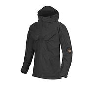 Helikon-Tex Bushcraft PILGRIM Anorak Veste d'extérieur DuraCanvas Noir, Noir - 01, XXL