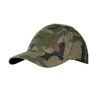 Helikon-Tex Casquette tactique BBC pour homme - Polycoton Ripstop - PL Woodland
