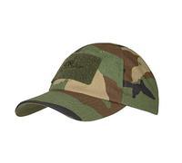 Helikon-Tex Casquette Tactique BBC pour Homme en Polycoton Ripstop-PL Woodland, États-Unis Woodland, Taille Unique
