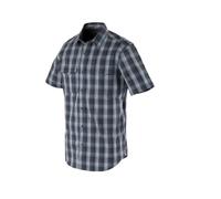 Helikon-Tex Chemise à manches courtes dissimulée, Plaid bleu coucher de soleil, Taille L