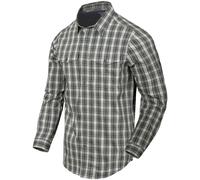 Helikon-Tex Covert Concealed Carry Chemise Hommes Manche Longue Foggy Grey Plaid