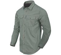 Helikon-Tex Covert Concealed Carry Chemise Hommes YKK Savage Green Checkered