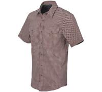 Helikon-Tex Covert Concealed Carry Manche Courte Chemis Homme Dirt Red Checkered