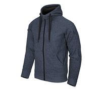 Helikon-Tex Covert Tactical Hoodie Full Zip Mélange Bleu Taille S