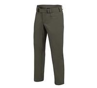 Helikon-Tex CTP Pantalon tactique Covert pour homme - Ripstop - Léger pour l'extérieur, la randonnée, l'application de la loi - Pantalon de travail, Vert (Taiga Versastretch Lite, 34W x 36L