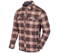 Helikon-Tex Defender Mk2 Pilgrim Hommes Manche Longue Chemise Voyage Rust Plaid