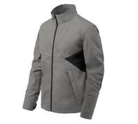Helikon-Tex Greyman Urban Line Veste pour homme, 5 poches, fermeture éclair, manteaux, vestes de printemps, bomber, gris nuage/noir, M