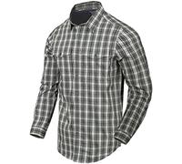 Helikon-Tex Homme Covert Concealed Carry Chemise Foggy Grey Plaid Taille S