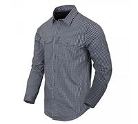 Helikon-Tex Homme Covert Concealed Carry Chemise Phantom Grey Checkered Taille L