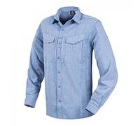Helikon-Tex Homme Defender Mk2 Gentleman Chemise Manche Longue Mélange Light Blue Taille XL