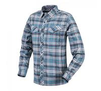 Helikon-Tex Homme Defender Mk2 Pilgrim Chemise Manche Longue Blue Plaid Taille S