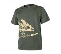 Helikon-Tex Homme Full Body Skeleton T-Shirt Vert Olive Taille XXL