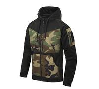 Helikon-Tex Homme Rogue Hoodie Full Zip Noir/US Woodland Taille M