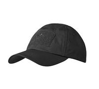 Casquette de baseball avec velcro PolyCotton Rip-Stop Helikon - Black