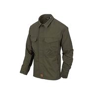Helikon-Tex Woodsman Chemise Manche Longue Hommes Bushcraft Taiga Green / Noir