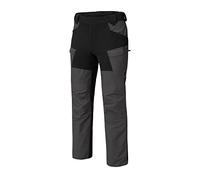 Helikon-Tex HOP Pantalon hybride pour homme DuraCanvas VersaStretch, gris cendré/noir Taille 30 Longueur 34