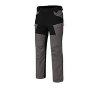 Helikon-Tex HOP Pantalon hybride pour homme DuraCanvas VersaStretch, gris nuage/noir Taille 38 Longueur 32