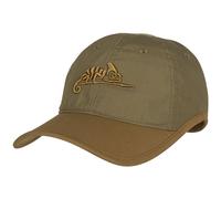 Helikon-Tex Casquette Unisexe en Polycoton Ripstop avec Logo Adult Vert/Coyote A Multicolore