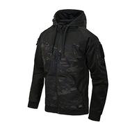 Sweatshirt Range Hoodie Helikon - Black/MultiCam Black XL