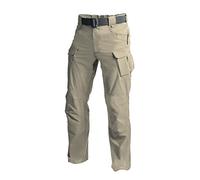 Helikon-Tex OTP - Pantalon tactique d'extérieur résistant à l'eau - Outback Line - Léger, pour randonnée, application de la loi, pantalon de travail, Vert kaki, 38W x 30L