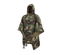 Helikon-Tex Poncho SWAGMAN ROLL – Isolé Climashield Apex avec capuchon – US Woodland (PO-SMR-NL-03)