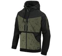 Helikon-Tex Rouge Sweat À Capuche Full Zip Hommes Noir / Desert Night Camo