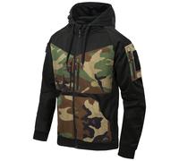 Helikon-Tex Rouge Sweat À Capuche Full Zip Hommes Noir / US Woodland Camo