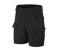 Helikon-Tex Short tactique urbain de 15,2 cm pour homme - Short cargo léger et respirant pour l'armée, la police, la randonnée et la chasse, noir, Taille 4XL