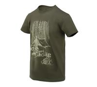 Helikon-Tex T-shirt en coton Home Sweet Home en vert - L