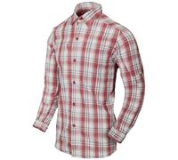 Helikon-Tex Trip Chemise Manche Longue Hommes Chasse Respirant Voyage Red Plaid
