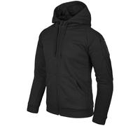 Helikon-Tex Urban Sweat À Capuche Tactique Full Zip Hommes Chaud Extérieur Noir
