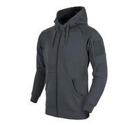Helikon-Tex Sweat à capuche Urban Tactical Hoodie Lite – Zip intégral – Gris