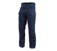 Helikon-Tex Pantalon tactique UTP Urban - Denim stretch Bleu marine Taille 30W/34L + ceinture S Long
