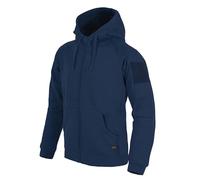 Helikon-Tex Urban Tactical Sweat à capuche Lite (fermeture éclair) Urban Line, bleu, Small-medium