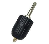 Helilyco Adaptateur de mandrin sans clé pour SDS Plus vers 1,27 cm 20 UNF, mandrin de perceuse à 3 mâchoires 2-13 mm 1050 W + perceuses, matériau HSS avec palier de butée de couple