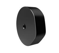 Helilyco Adaptateur de trépied pour Starlink Mini, support de montage en alliage d'aluminium avec pinces de fixation, support extérieur portable pour rampes d'escalier et trépieds, noir