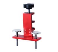 Helilyco Armoire d'aide à l'installation de porte, alignement en alliage d'aluminium avec coussinets, serrage 7C37 mm pour portée, échelle et réglage de 50 mm, pour rouge/pour orange