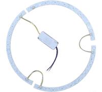 Helilyco Bande LED incurvée de 38 cm, 36 W pour double barre avec support magnétique, lentille à changement de couleur, installation flexible (bande lumineuse + pilote)