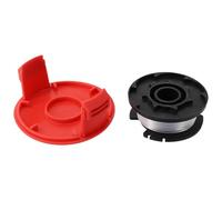 Helilyco Bobine de fil avec capuchon pour tondeuse à gazon Einhell GE-CT 18 28 Li Li TC 75 x 33 mm Longueur de ligne 4,9 m