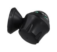 Helilyco Boule de guidage de voiture avec base rotative à 360° pour SUV, camion, camping-car, support magnétique réglable pour boussole directionnelle pour bateaux et véhicules, noir