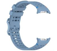 Helilyco Bracelet en silicone respirant pour Samsung Galaxy Watch8 Classic 47 mm Bracelet de rechange à dégagement rapide Blanc Bleu Gris Violet Pour 14 à 22 cm
