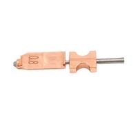 Helilyco Buse en acier trempé à libération rapide pour Flashforge AD5X, pointe de 0,25 mm, design étanche pour PETG pour filament PP