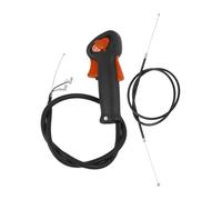 Helilyco Câble de déclenchement d'accélérateur avec poignée de débroussailleuse FS 75, 80, 85, KM 85, pièce de rechange 4137-180-1109