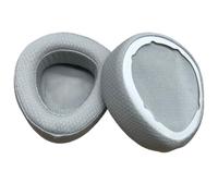 Helilyco Cache-oreilles de rechange pour casque ASUS ROG Delta II, lot de 2 coussinets en maille respirante et cuir, faciles à installer